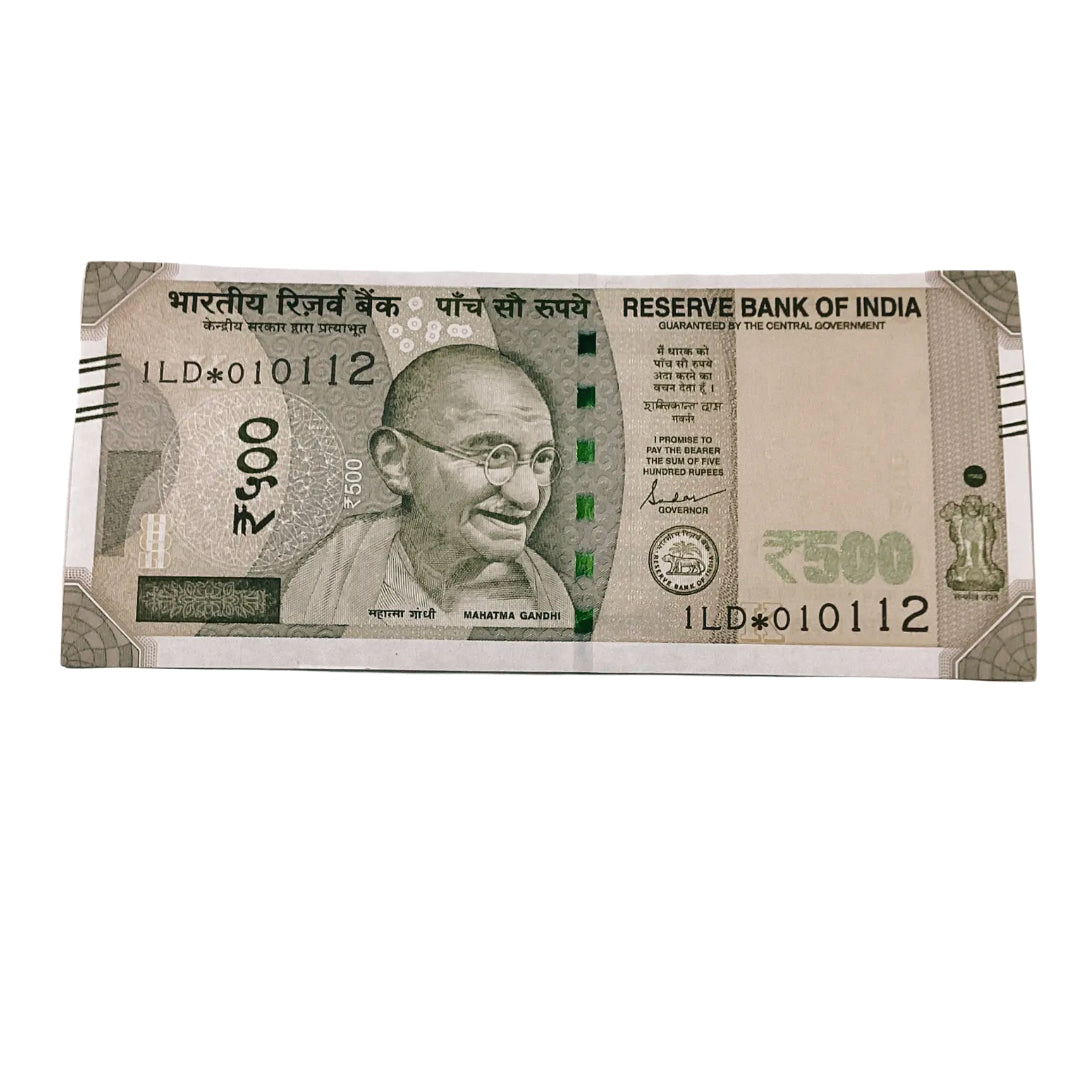 Rs 500 Star birthday Note 010112 fancy New Series  Collectible 1 jan 2012 - Collection Bazzar