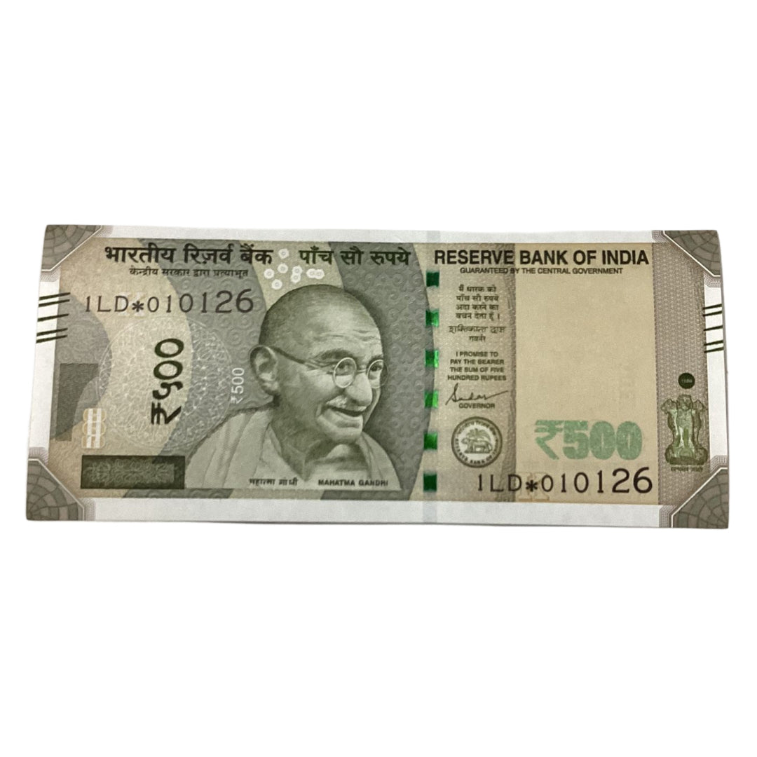 Rs 500 Star birthday Note 010126 fancy New Series  Collectible - Collection Bazzar