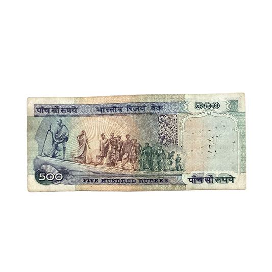 Rs 500 note 101020 governor s vaikatraman rare collectible birthday note  10oct 2020 - Collection Bazzar