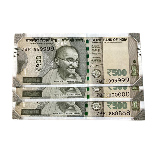 Rs 500 notes7bf prifix 786  ,all 888888 999999 and 1000000 solid number governor shaktikant das rare collectible - Collection Bazzar