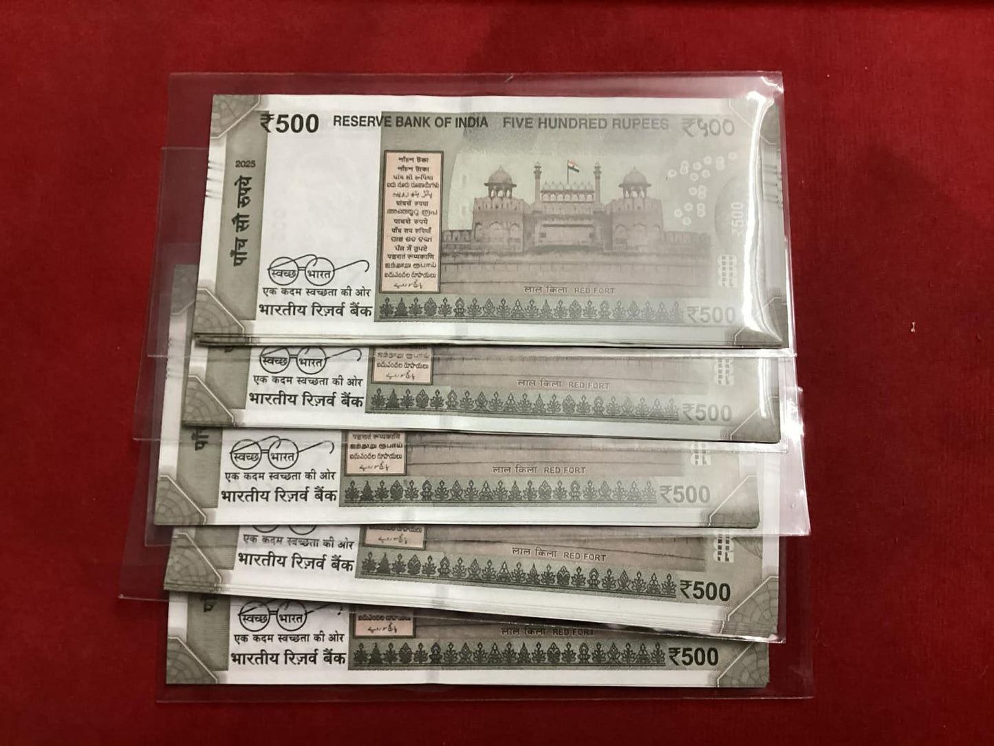 Rs 500 star 786 starting 10 notes 5 lot Each lot price is 10000/- - Collection Bazzar
