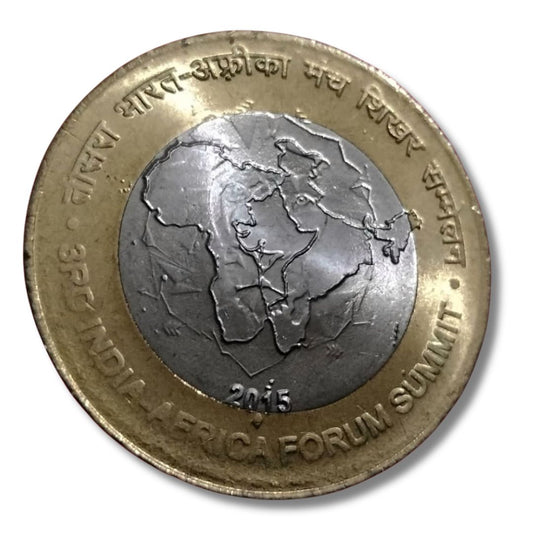 Rs.10   3Rd India - Africa Forum  Summit Excellent Condition