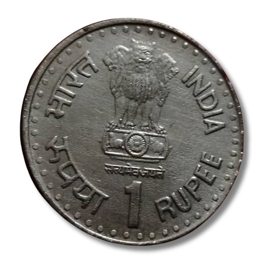 Rs.1 Quit India Movement Bombay Mint Scarceee Condition - Same As Image