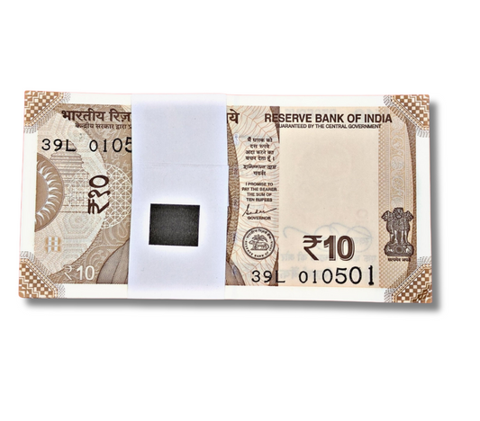 ₹10 Birthday / Anniversary Note Packet – Prefix 39L Serial 010501 | 1 May 2001