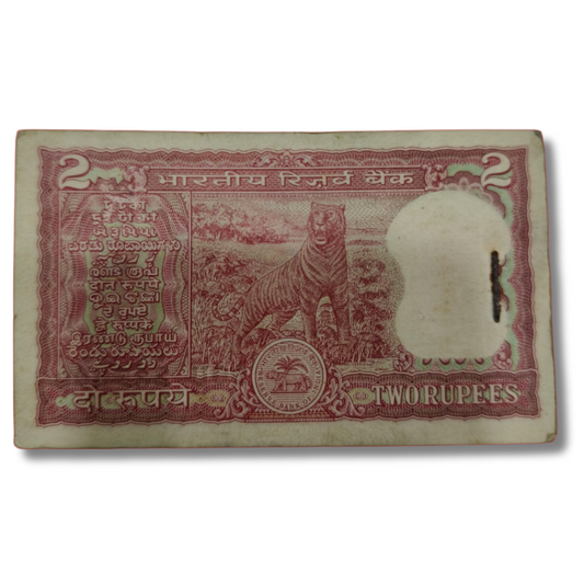 ₹2 Tiger Note Packet – Serial 239501 | Manmohan Singh Sign | 100 Notes