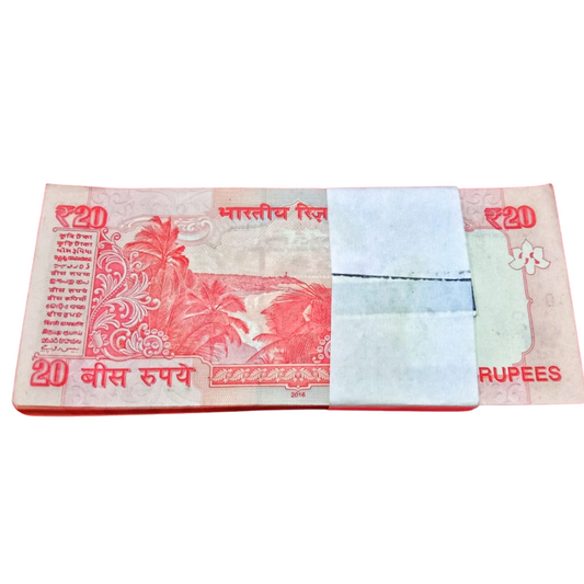₹20 Rare Old Note Packet – Reverse 108 Holy Number