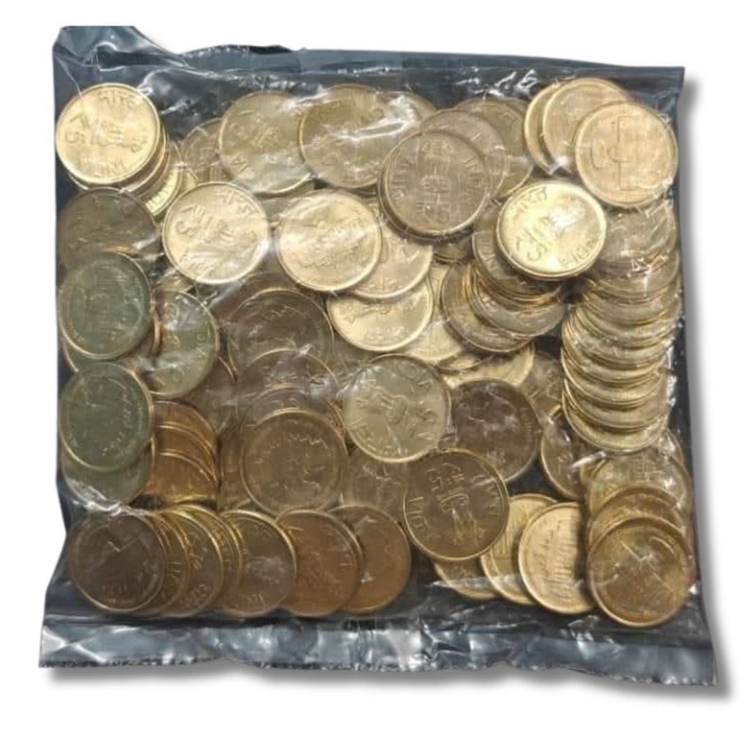 Rs 5 Tata Noida Mint Future Rare Rbi Sealed Pack Pouch 5 Pouches 500 Pieces Excellent Condition