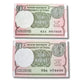 Rs 1 Fancy Notes – 000786 & 786000 | Type 078600 & 007860 | UNC Condition (Set of 2)