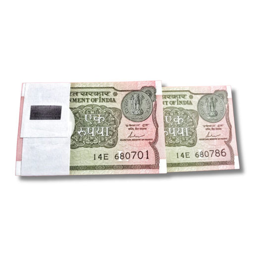 Rs 1 New Note Packet – 687786 Fancy Number | Type 680701 | UNC Condition