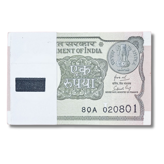 Rs 1 serial birthday packet 020801 August 2 finance secretary Subhash garg year 2018 excellent condition