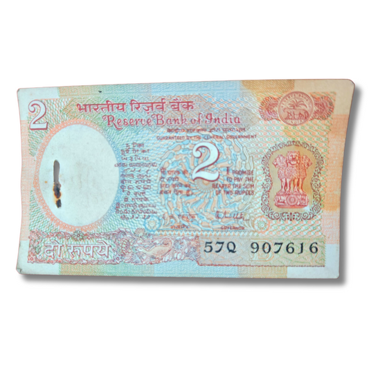 Rs 2 Note Packet – 84 Notes Starting Serial 907616 | R. N. Malhotra