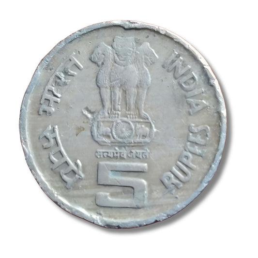 Rs 5 Lal bhadur shastri birthday century 1904-2004 excellent condition