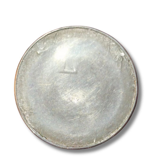 Rs 5 Coin Sahid Bhagat Singh Birth Anniversary 1907 -2007, 1 Side Unifaced Rare Error Coin Excellent Condition