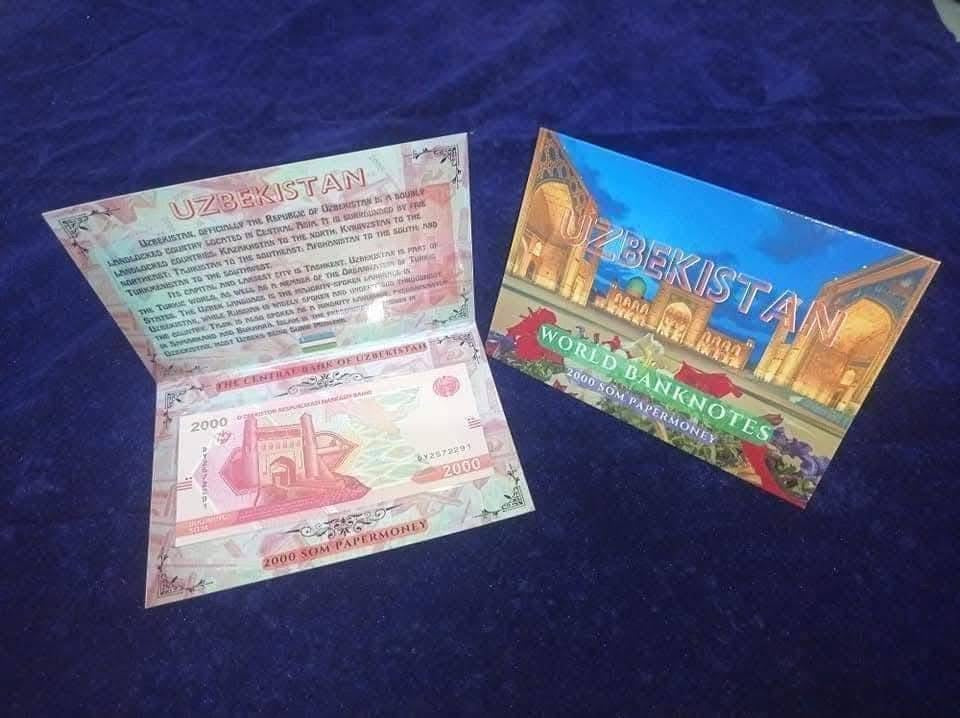 SET OF 50 DIFFERENT COUNTRY BANKNOTES WITH BEAUTIFUL FOLDER.. - Collection Bazzar