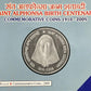 Saint Alphonsa coin, ₹100 commemorative coin, ₹5 UNC coin, birth centenary coins, India Mint coin set, religious coin India, Christian saints collectible, rare Indian coins
