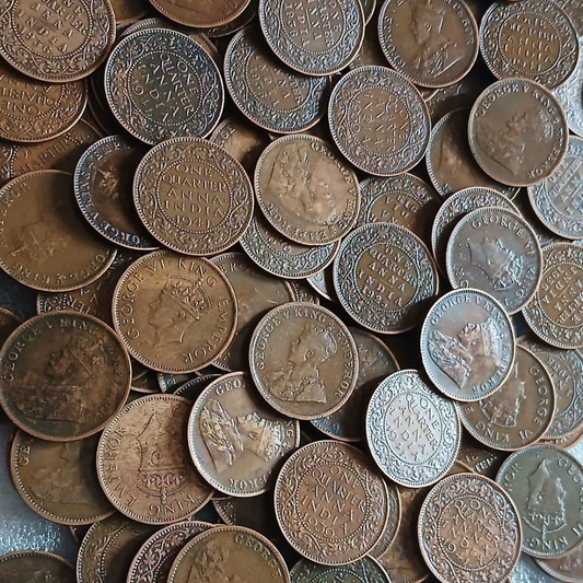Top condition George V & VI mix 100 coins - Collection Bazzar