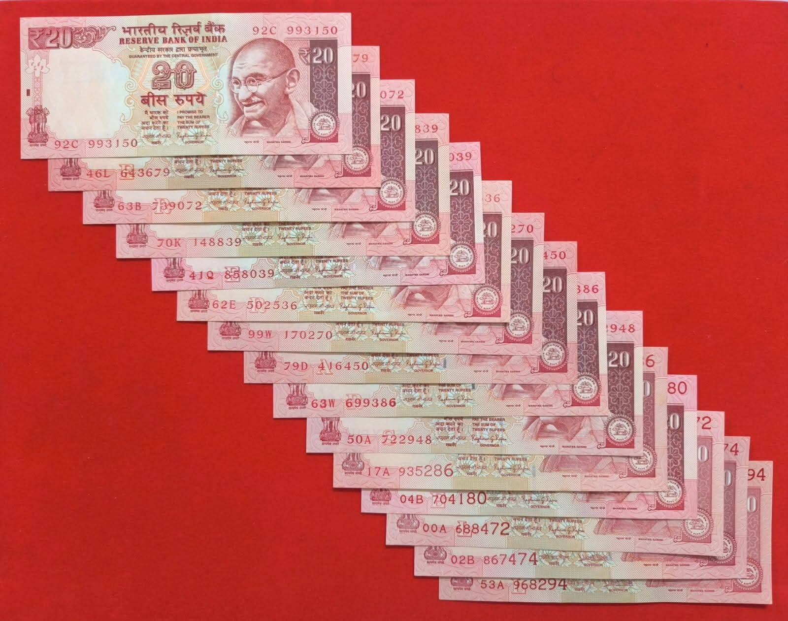 Twenty Rupees -  Signature Set - Complete.

 92 Gem UNC Different Issues Notes Upto 2025. - Collection Bazzar