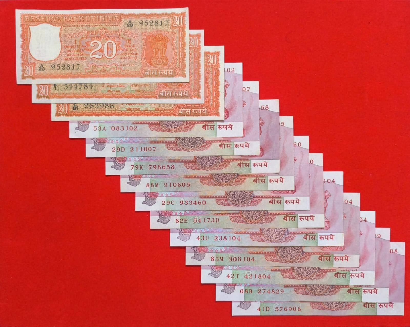 Twenty Rupees -  Signature Set - Complete.

 92 Gem UNC Different Issues Notes Upto 2025. - Collection Bazzar
