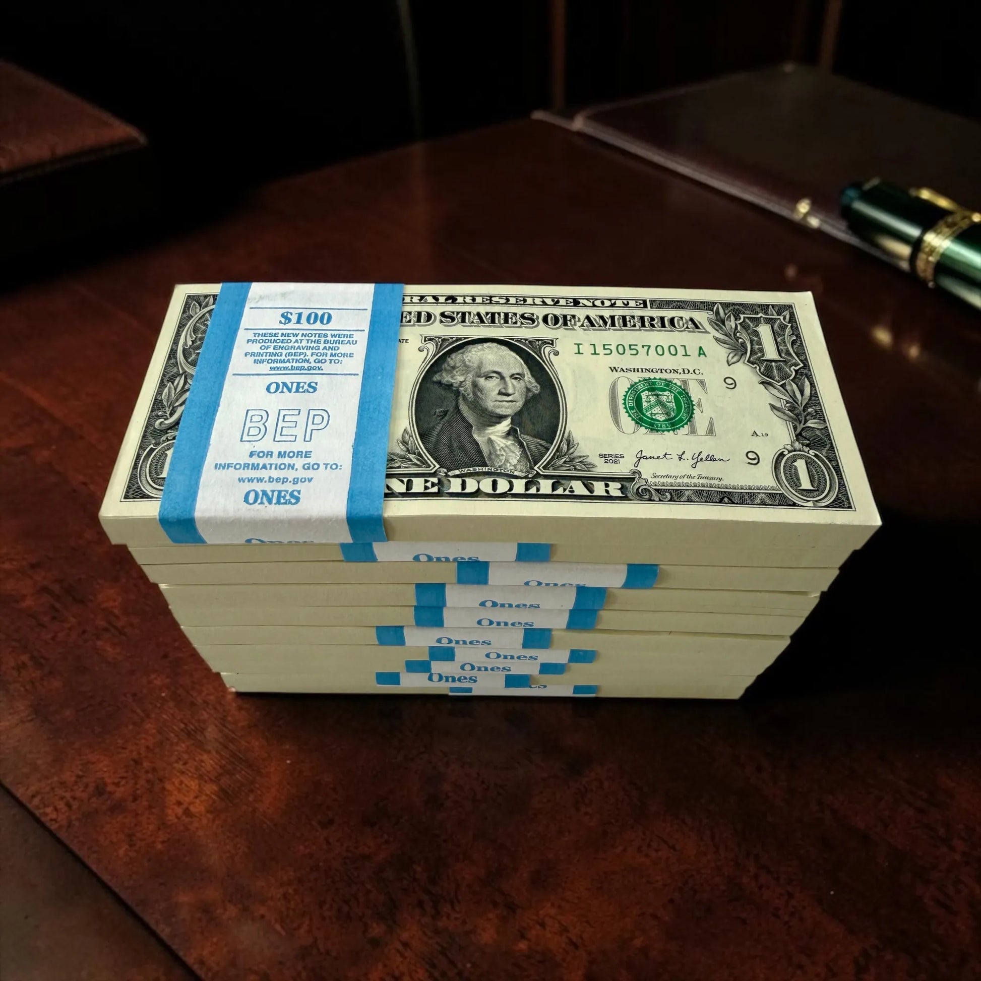 United States 1 Dollar Banknote Serial Rim 1000 Pieces Gem UNC Very Unique and Ultra Rare - Collection Bazzar