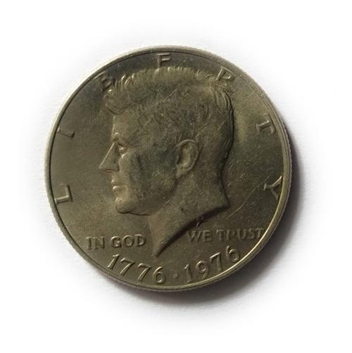 Half Dollar Coin United States of America Independence Hall