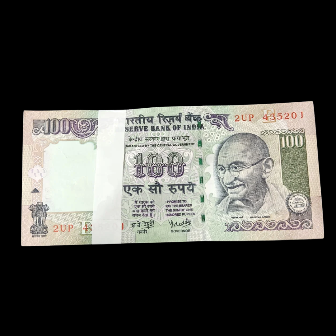 Rs 100 Old Packet Governor Y V Reddy Rare Collectible