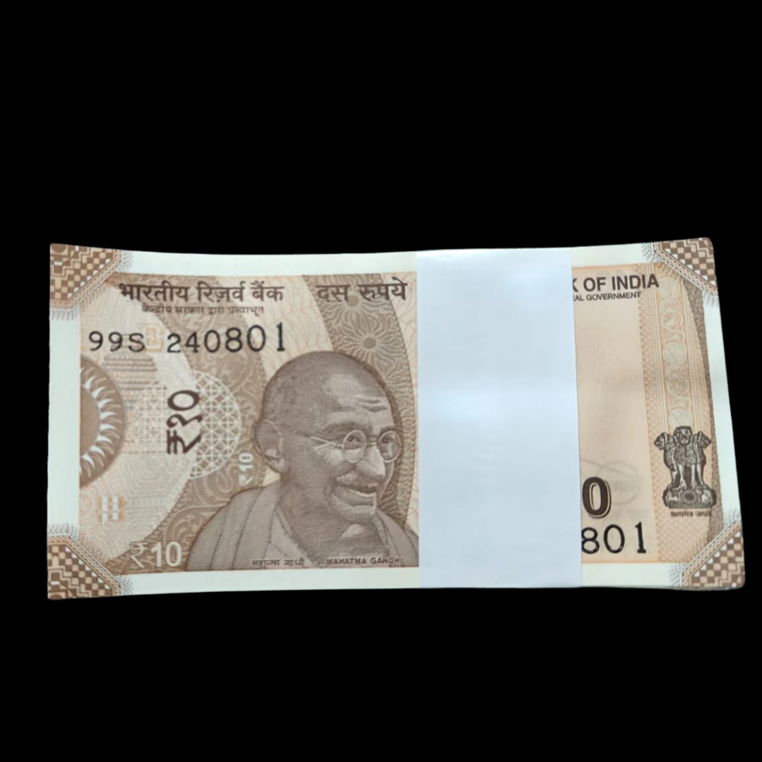 Rs 10 serial birthday packet 240801 August 24 unc condition