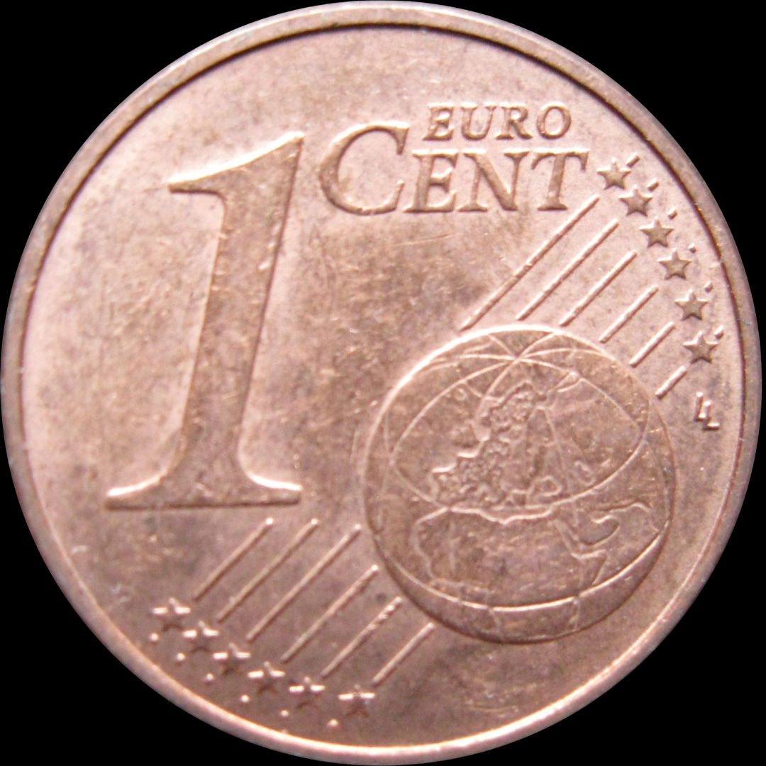 1 Euro Cent Federal Republic Of Germany Rare Collectible