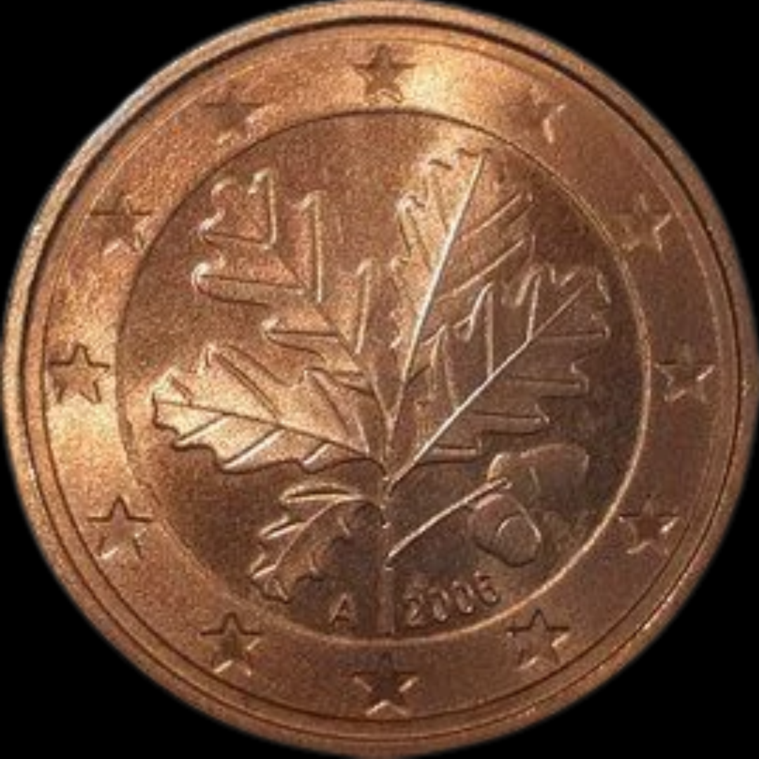 5 Euro Cent Federal Republic Of Germany Rare Collectible