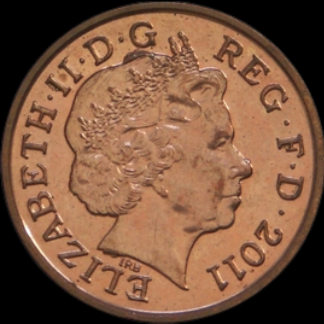 1 Penny Elizabeth II United Kingdom Rare Collectible