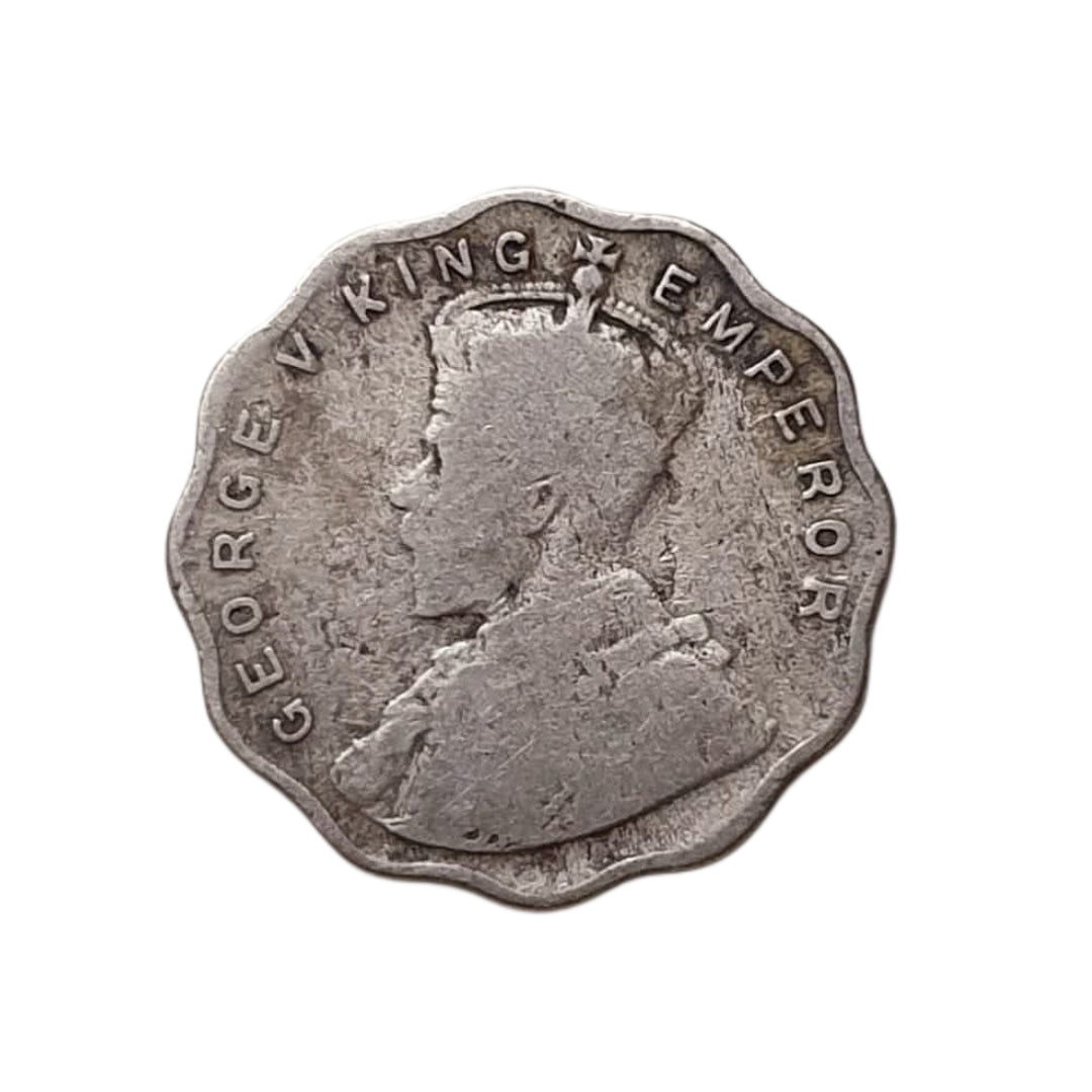 1 Anna Coin 1912 George V King Emperor | Rare Collectible