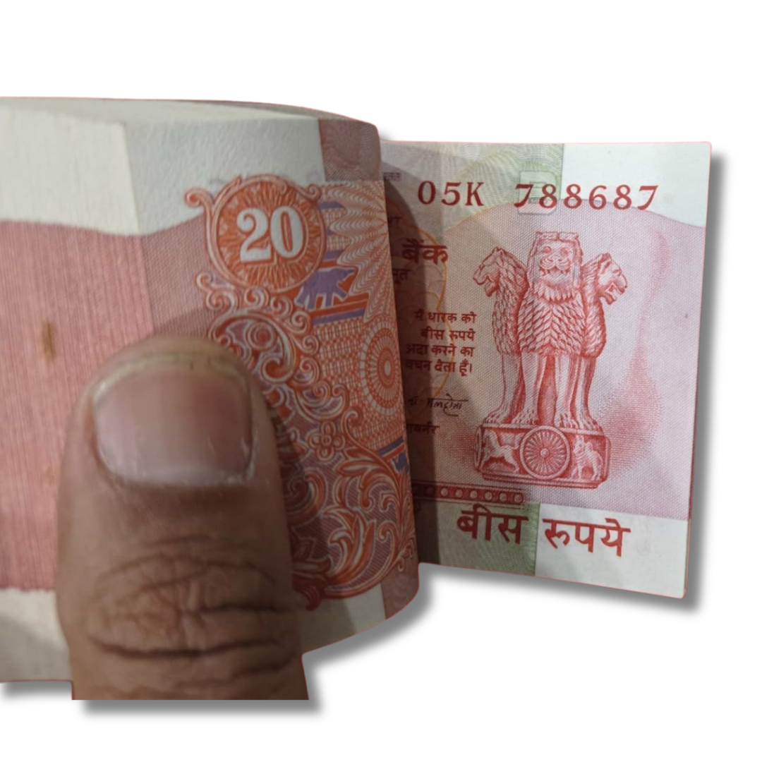 ₹20 Old Konark Note Packet | 05K Prefix | Fancy Number 788687 (786786 Type)