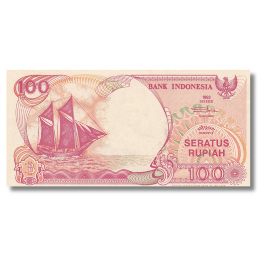 100 seratus rupiah Indonesia unc condition
