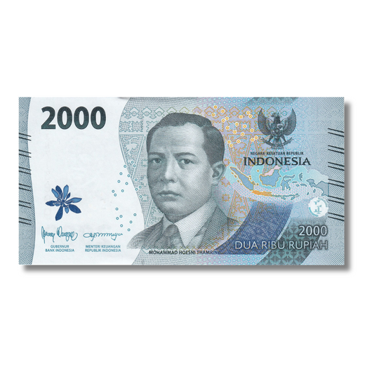 2000 rupiah Indonesia unc condition
