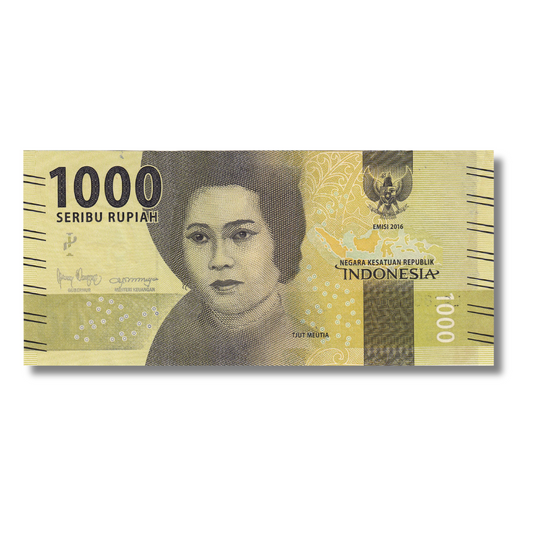 1000 seribu rupiah Indonesia unc condition