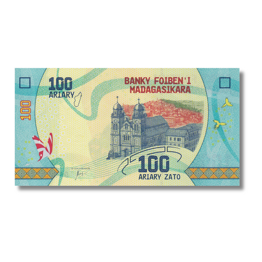 100 Ariary Madagascar unc condition