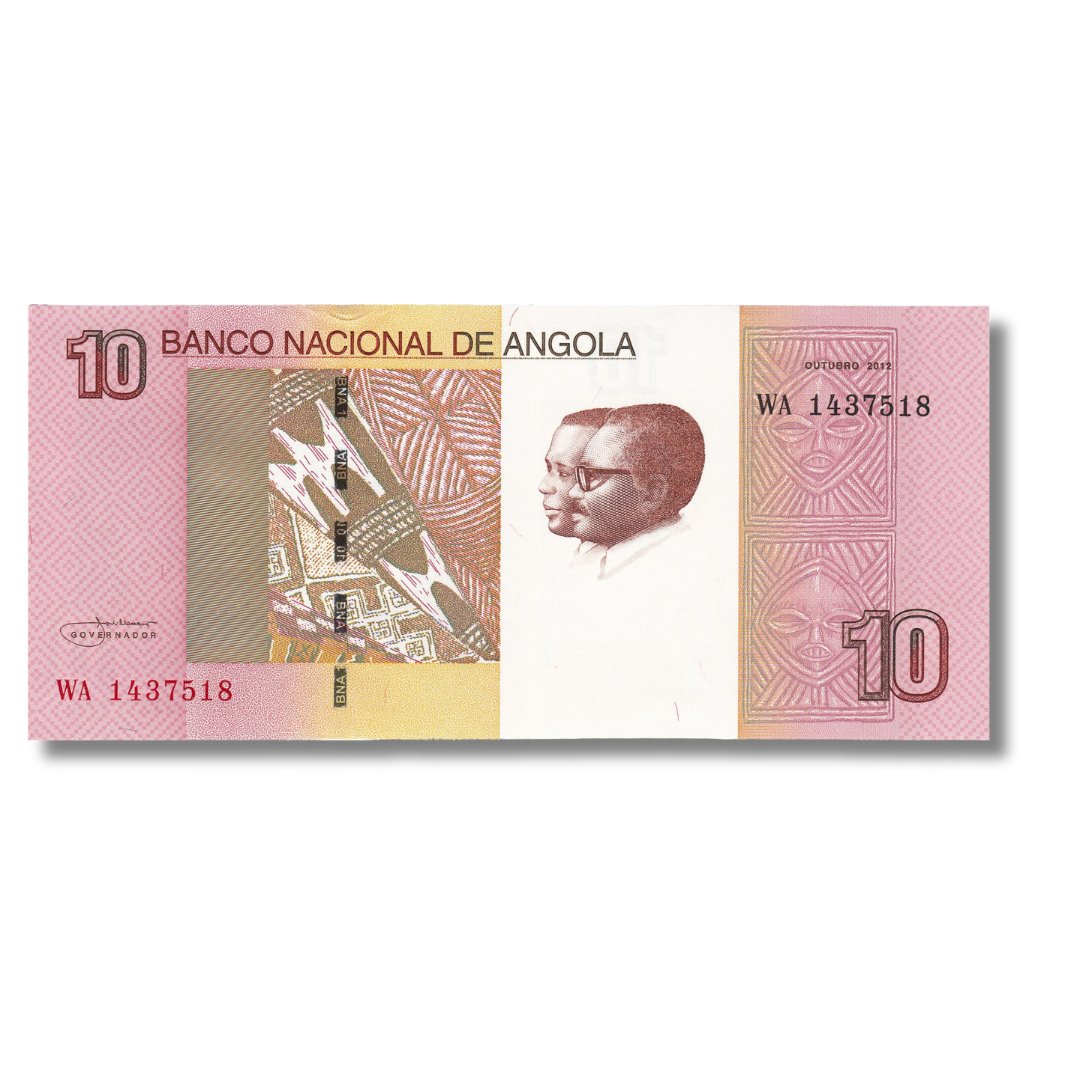 10 Banco Angola unc condition