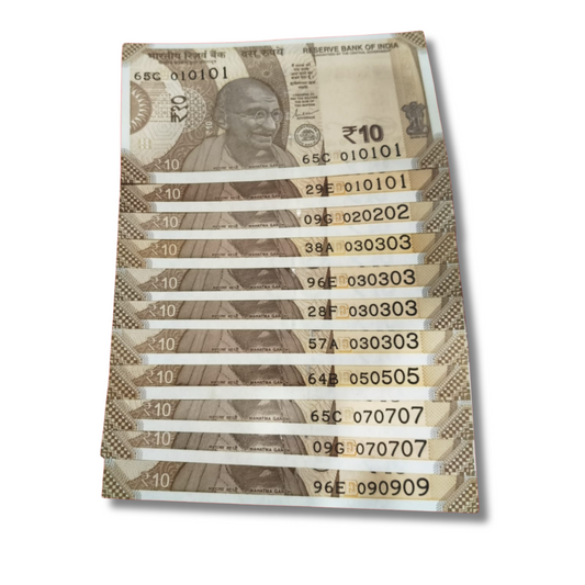 ₹10 Fancy DOB & Tripling Number Notes | Date of Birth Series