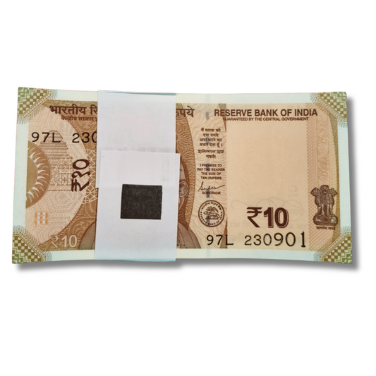 ₹10 Birthday/Anniversary Note Packet – 23 September 2001 | Serial 230901 | GEM UNC | Governor Shaktikanta Das
