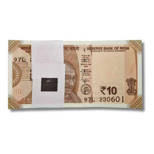 ₹10 Birthday & Anniversary Note Packet – 23 June 2001 | Serial 230601 | GEM UNC | Governor Shaktikanta Das