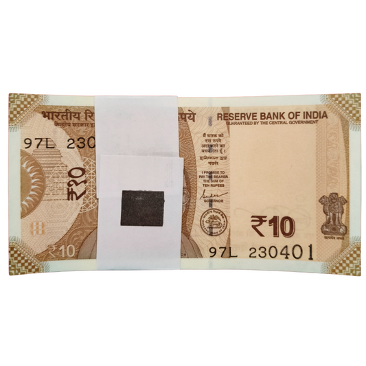 ₹10 Birthday & Anniversary Note Packet – 23 April 2001 | Serial 230401 | GEM UNC | Governor Shaktikanta Das