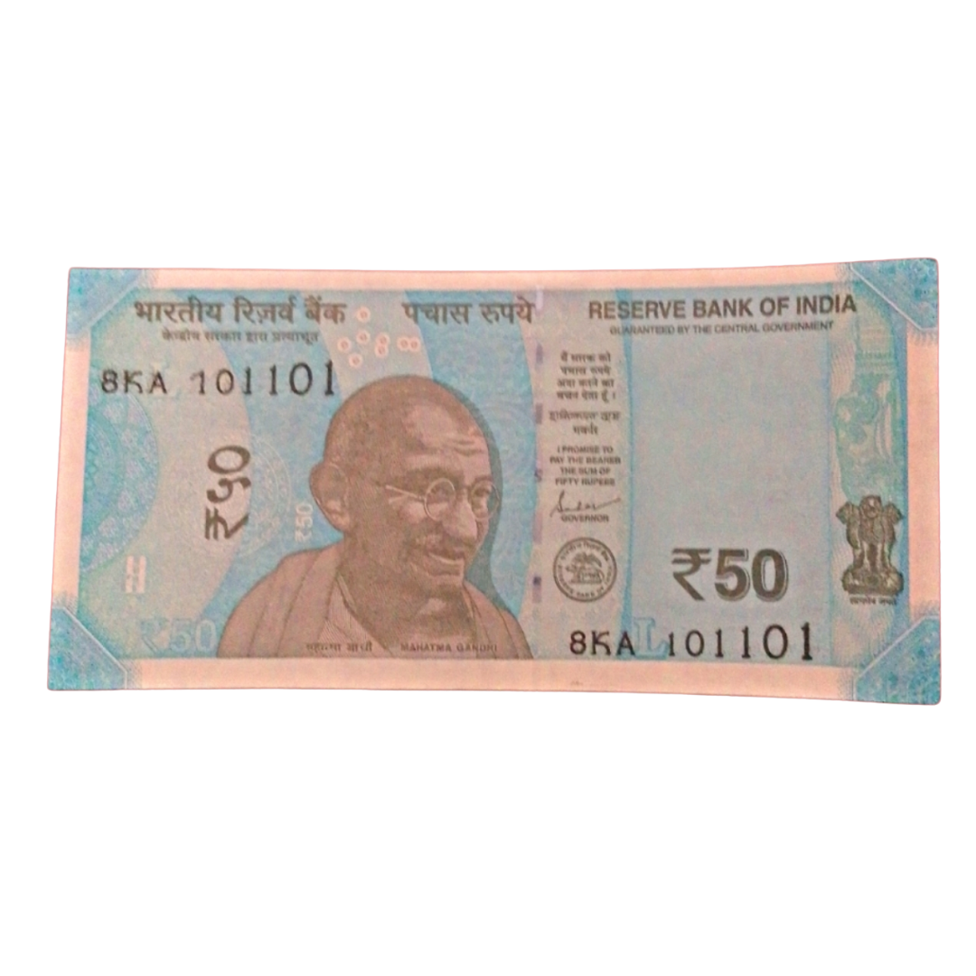 Rs 50 New Birthday 10.11.01 Governor Shakti Kant Das Excellent Condition