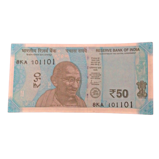 Rs 50 New Birthday 10.11.01 Governor Shakti Kant Das Excellent Condition