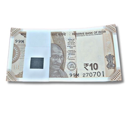 ₹10 Birthday & Anniversary Note Packet – 27.07.2001 | Prefix 99M | Shaktikanta Das | Excellent Condition