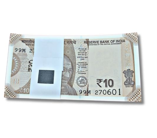₹10 Birthday & Anniversary Note Packet – 27.06.2001 | Prefix 99M | Excellent Condition