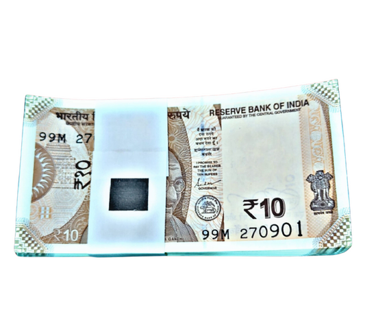 ₹10 Birthday & Anniversary Note Packet – 27.09.2001 | Prefix 99M | UNC | Shaktikanta Das