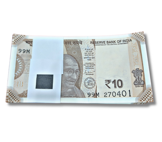 ₹10 Birthday & Anniversary Note Packet – 27.04.2001 | Prefix 99M | UNC | Shaktikanta Das