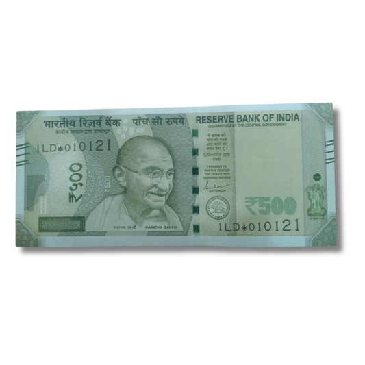 ₹500 Star Birthday Note – 01.01.21 | UNC Condition | Shaktikanta Das