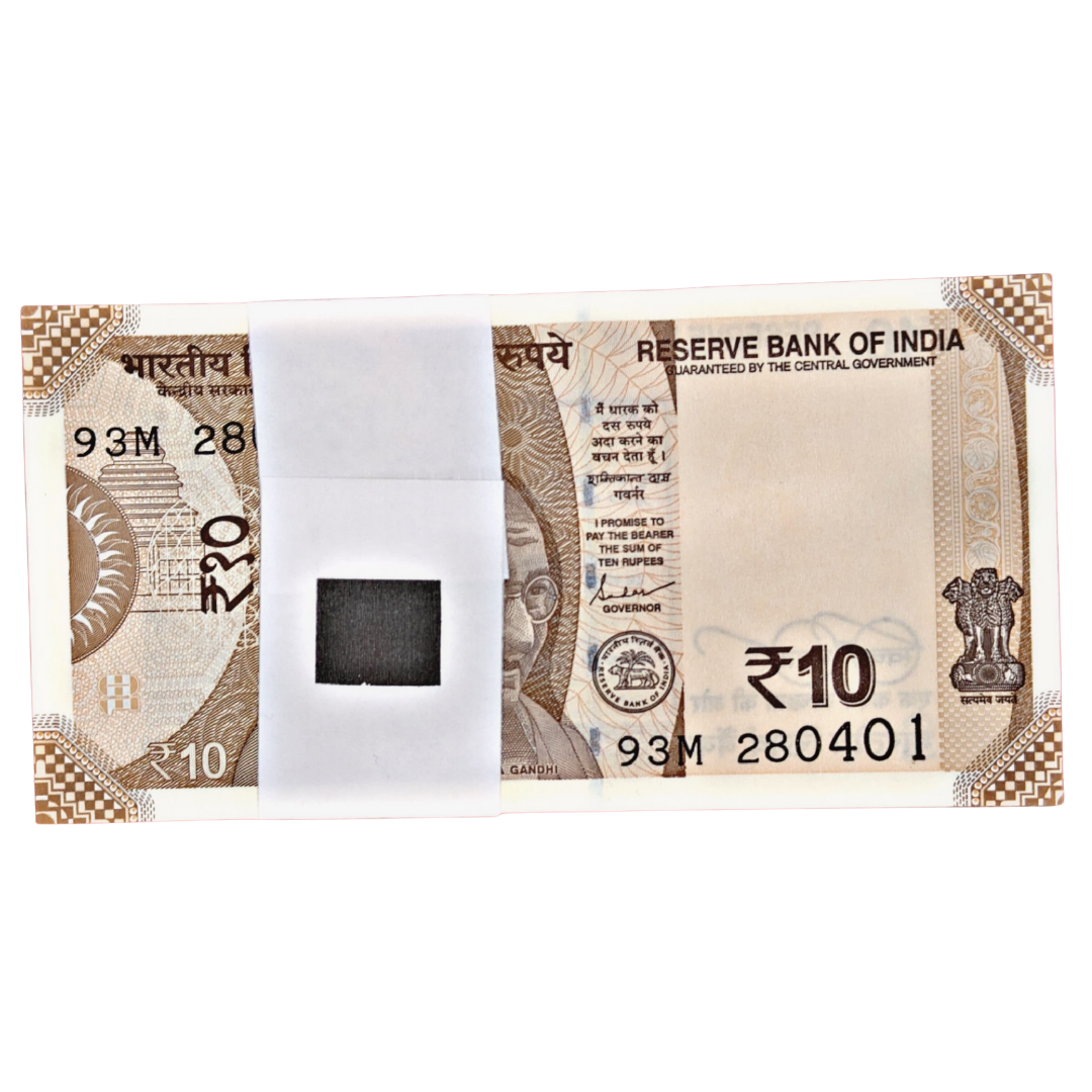 10 Birthday Note Packet – Prefix 93M | Serial 280401 | 28 April 2001
