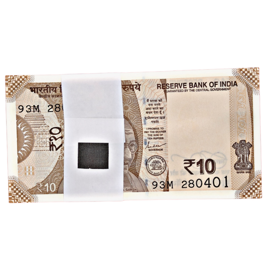 10 Birthday Note Packet – Prefix 93M | Serial 280401 | 28 April 2001