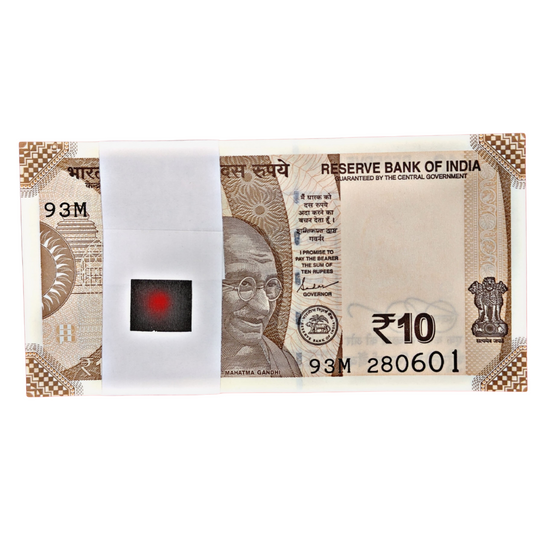 ₹10 Birthday Note Packet – Prefix 93M | Serial 280601 | 28 June 2001